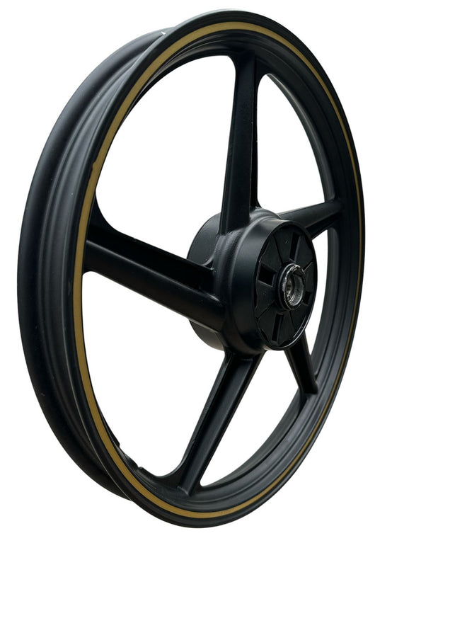 ARO POSTERIOR NEGRO DORADO BRABUS