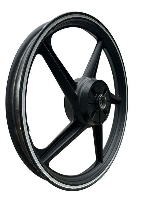 ARO POSTERIOR NEGRO PLATEADO BRABUS