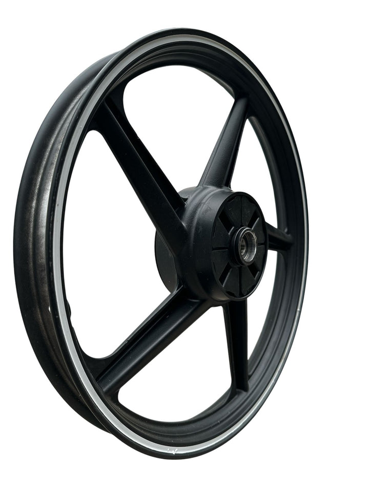 ARO POSTERIOR NEGRO PLATEADO BRABUS