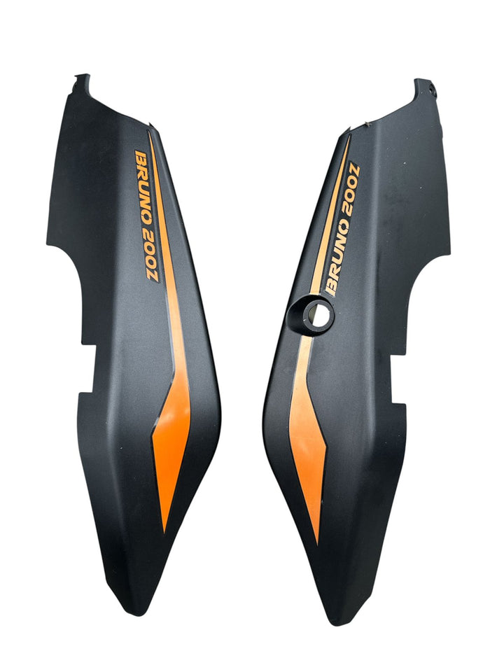 COLETA LATERAL POSTERIOR NARANJA NEGRO LINEAZ