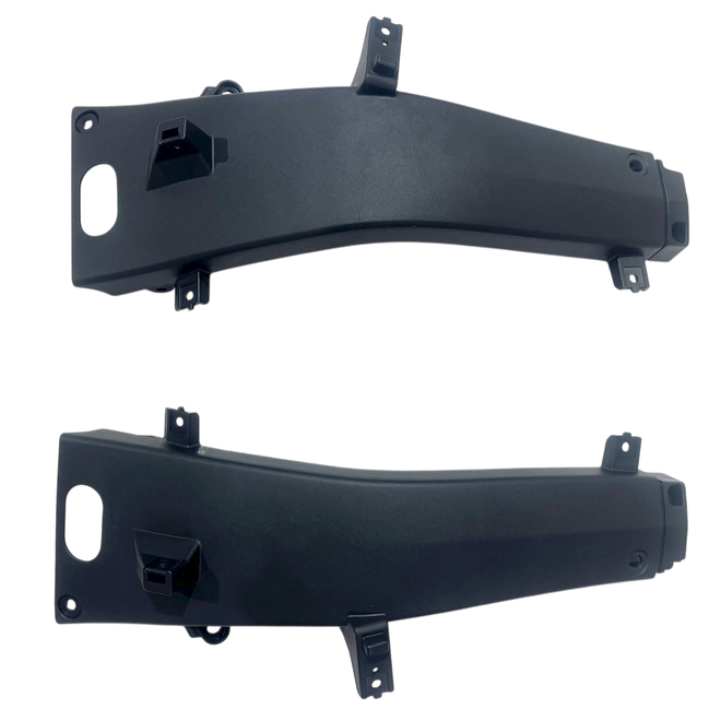 CUBIERTA FRONTAL DE TANQUE IZQUIERDA NEGRO BULER R10