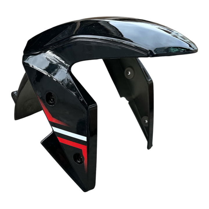 GUARDAFANGO DELANTERO ROJO NEGRO R1