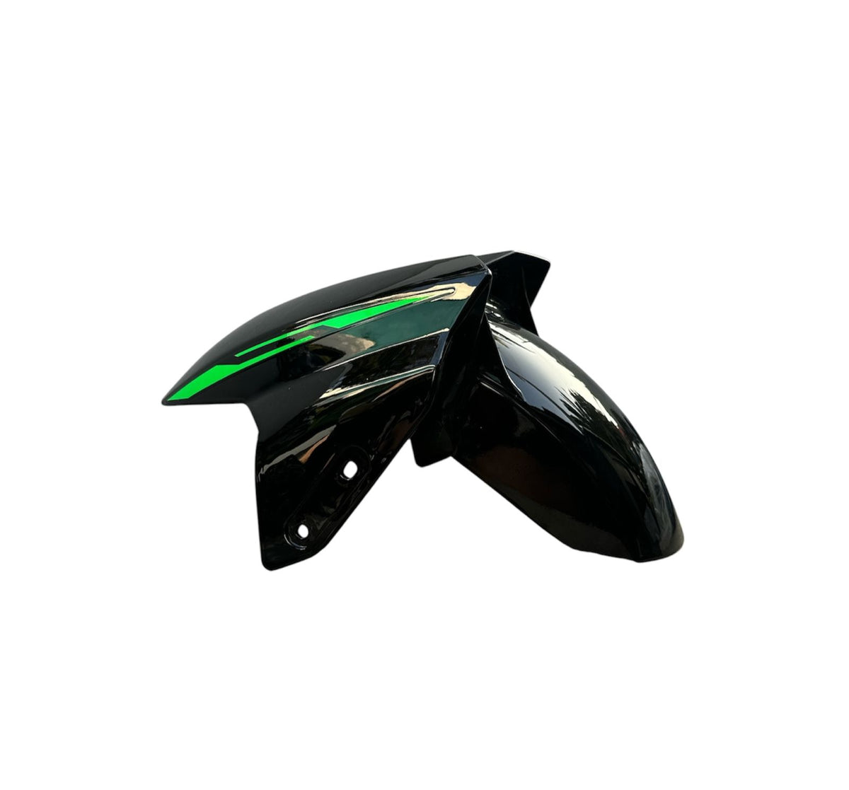 GUARDAFANGO DELANTERO VERDE NEGRO 125T