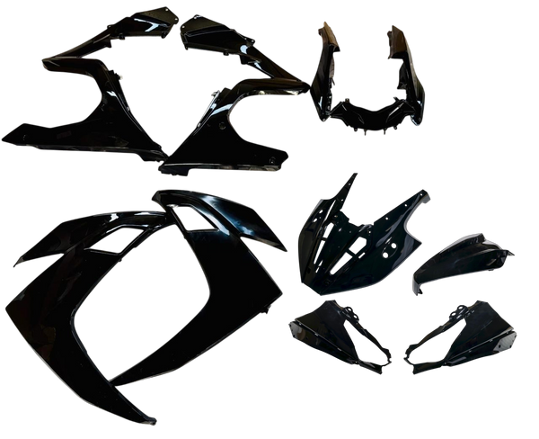 KIT CARENADO COMPLETO 250RR - NEGRO