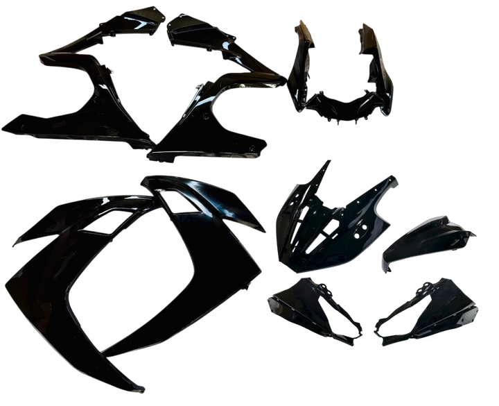 KIT CARENADO COMPLETO 250RR - NEGRO