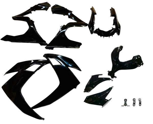 KIT CARENADO COMPLETO X15 - NEGRO