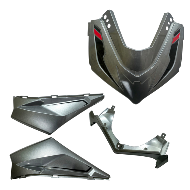 MASCARA COMPLETA KRATOS - GRIS
