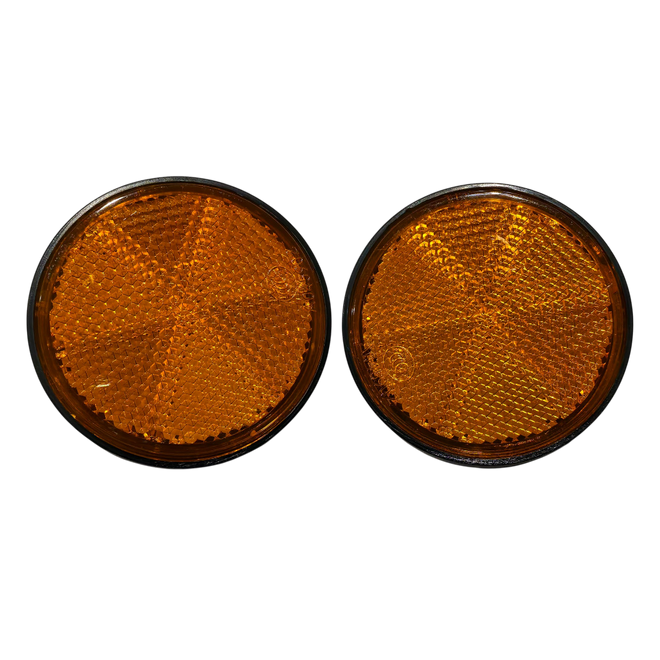 REFLECTOR CIRCULAR DE GUARDAFANGO DELANTERO BULER R7 200