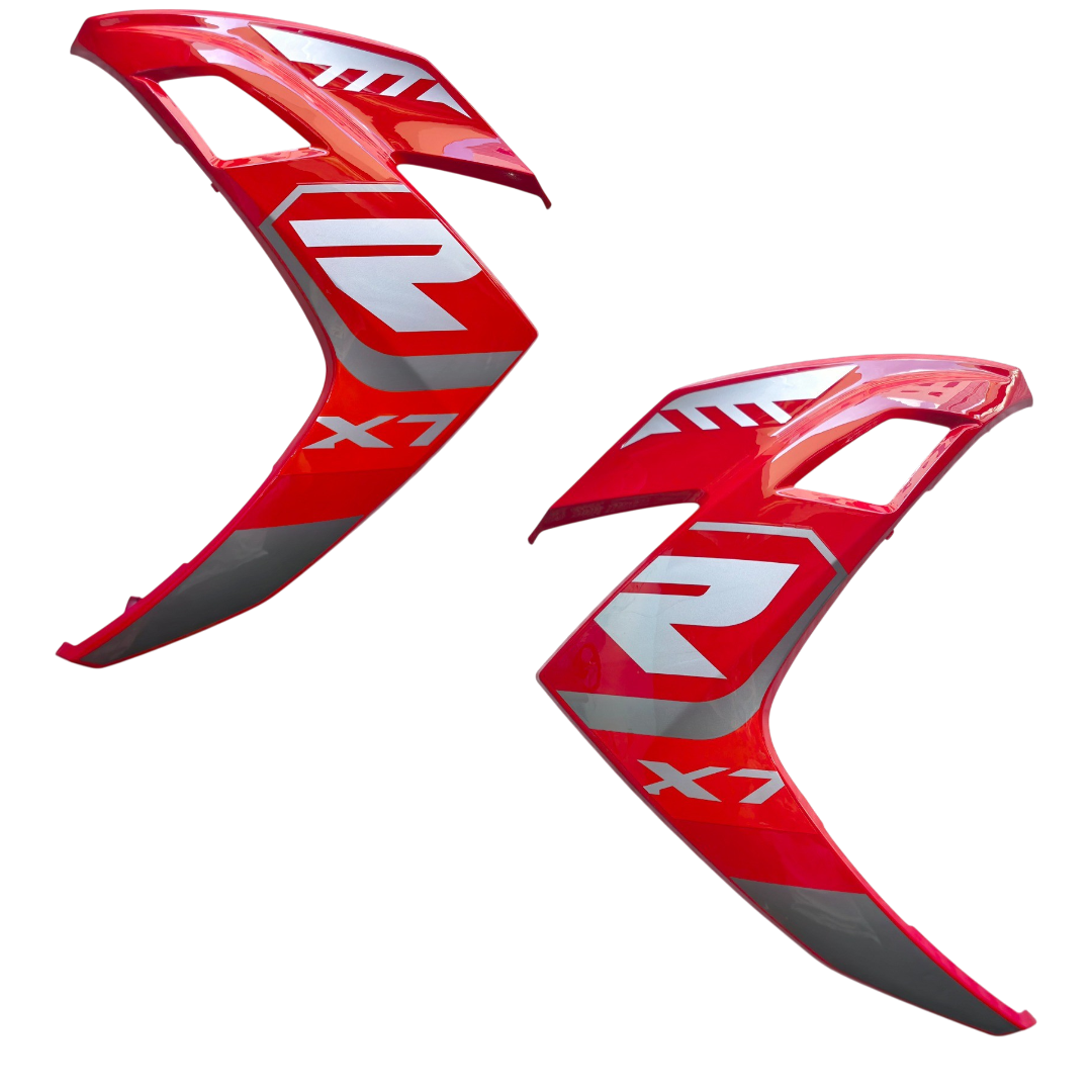 TAPA LATERAL PAR 200X7-ROJO