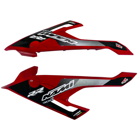 TAPA LATERAL SUPERIOR DERECHA BULER R10-ROJO — TA-B0-WU-RO-2