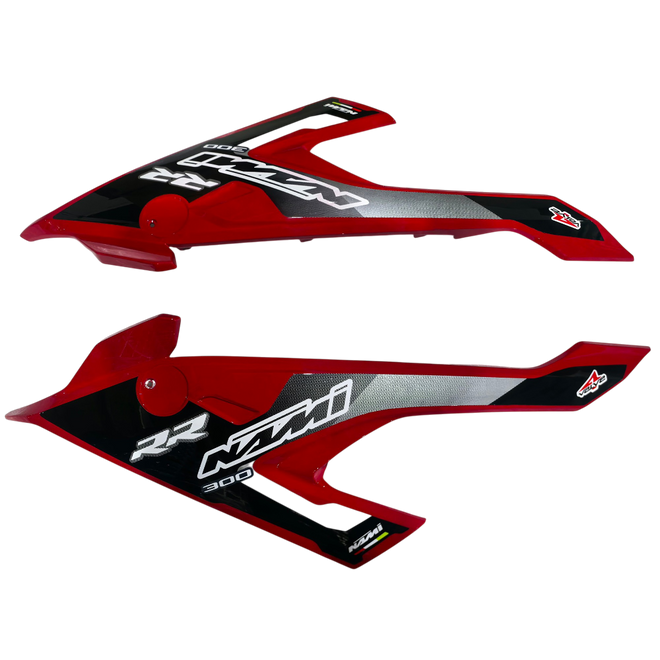 TAPA LATERAL SUPERIOR DERECHA BULER R10-ROJO — TA-B0-WU-RO-2