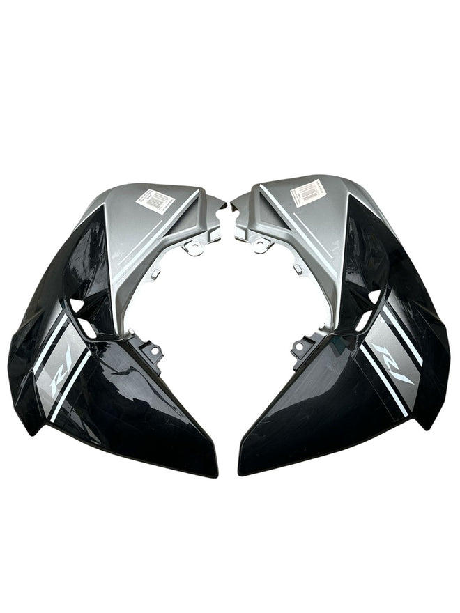 TAPA DE TANQUE PLATEADO NEGRO R1