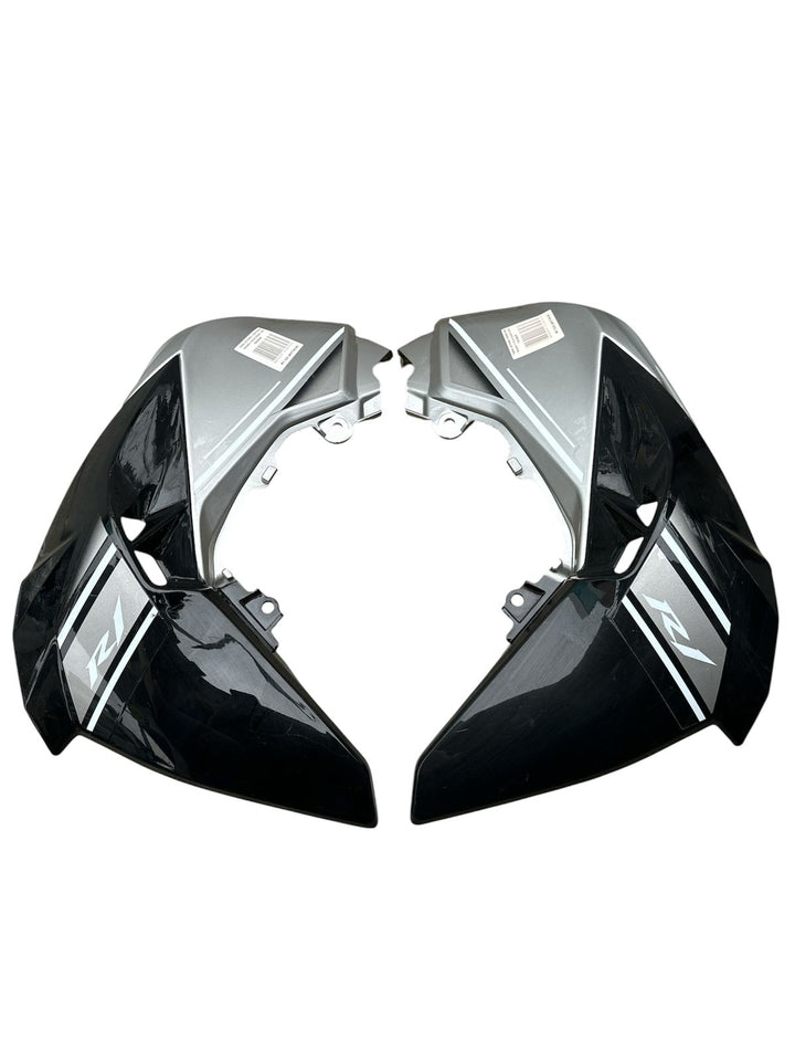 TAPA DE TANQUE PLATEADO NEGRO R1
